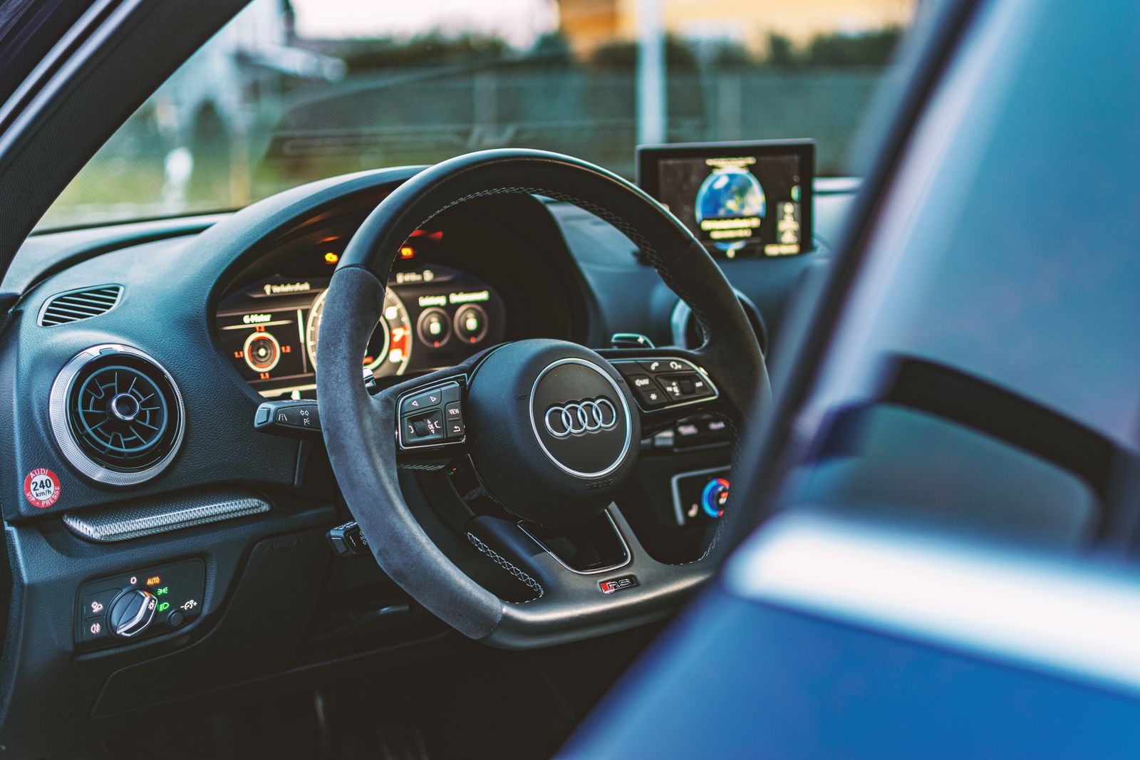 Interior of the Vanta EV Sprint