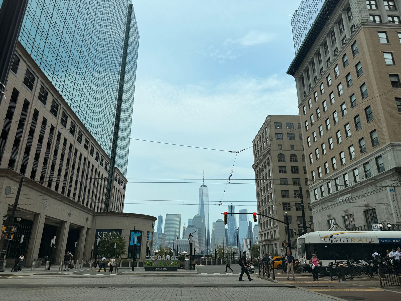 Streets around Jersey City
